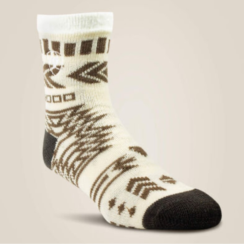 Ariat Womens Cozy Aloe-Infused House Socks Desert‎ Sand O/S